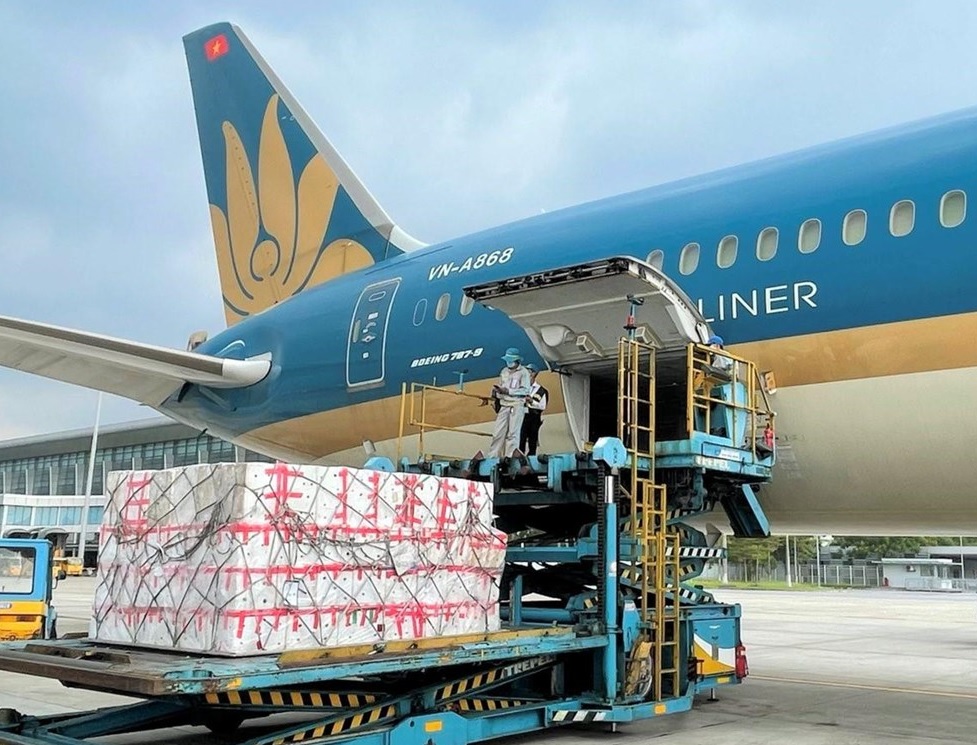 Quy trình vận chuyển hàng không - liên hoa logistics